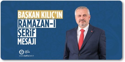 "Ramazan’ın Ruhunu Bafra’da Birlikte Yaşatacağız"